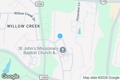 Map image of the property - 2109 Dove Tree Ln
