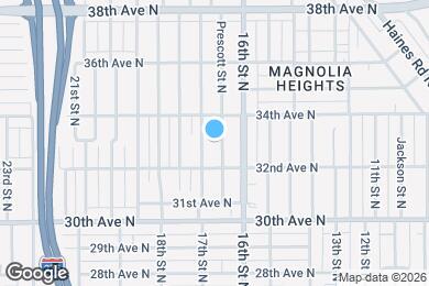 Map image of the property - 3250 Prescott St N