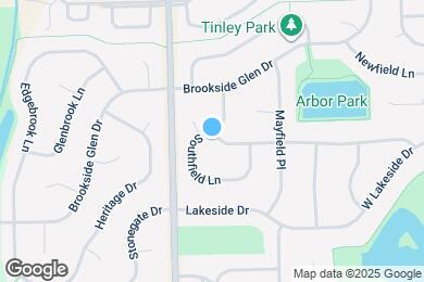 Map image of the property - 19501 Southfield Ln