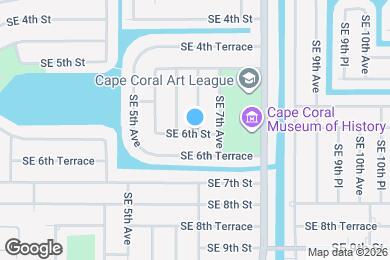 Map image of the property - 542 SE 6th Pl