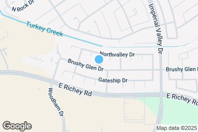 Map image of the property - 423 Brushy Glen Dr