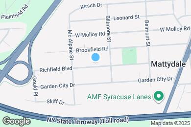 Map image of the property - 312 Richfield Blvd