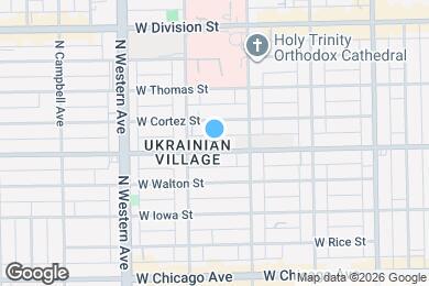 Map image of the property - 2234 W Augusta Blvd