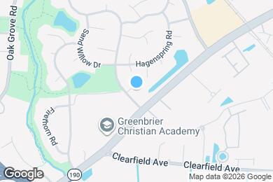 Map image of the property - 305 Hidden Falls Ct