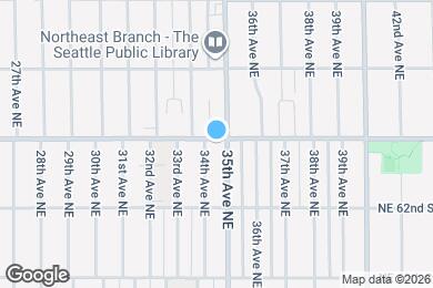 Map image of the property - 3401 NE 65th St