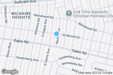 Map image of the property - 749 Racine Ave