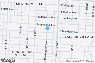 Map image of the property - 376 E Markison Ave