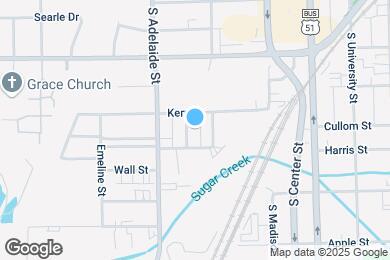 Map image of the property - 1004 Howard St