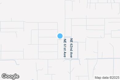 Map image of the property - 13109 NE 60th Ave