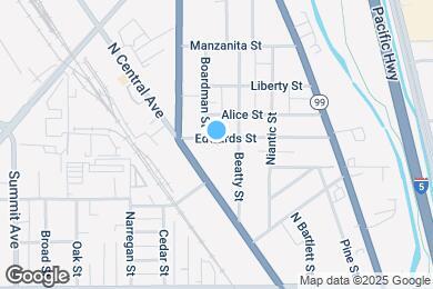 Map image of the property - 316 Edwards St