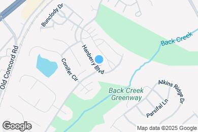 Map image of the property - 9610 Hanberry Blvd