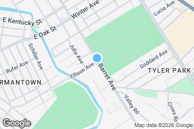 Map image of the property - 1200 Barret Ave