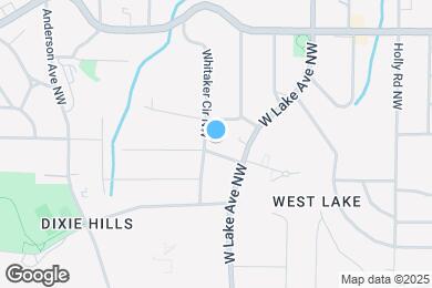 Map image of the property - 1767 Tiger Flowers Dr NW