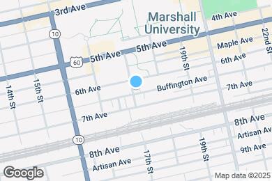 Map image of the property - 1706 Buffington Ave