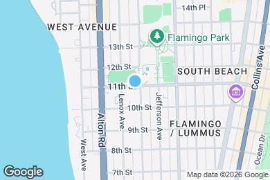 Map image of the property - 1040 Michigan Ave