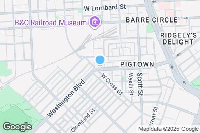Map image of the property - 930 Washington Blvd