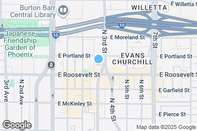 Map image of the property - 1016 N 3rd St