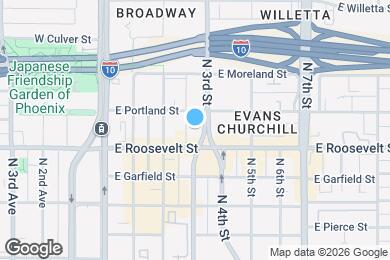 Map image of the property - 1016 North 3rd St
