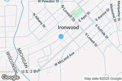 Map image of the property - 233 W Ayer St