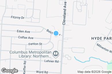 Map image of the property - 2383 Belcher Dr