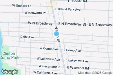 Map image of the property - 3327 N High St