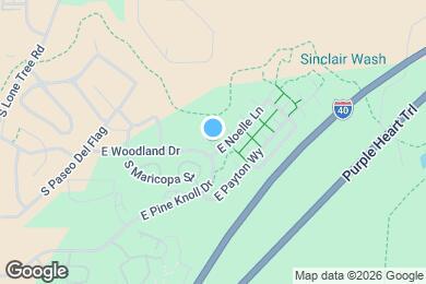 Map image of the property - 1326 E Trevor Way