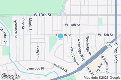 Map image of the property - 1522 Westridge Ter