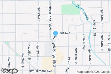 Map image of the property - 1940 NW Grant Ave