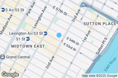 Map image of the property - 249 E 53rd St