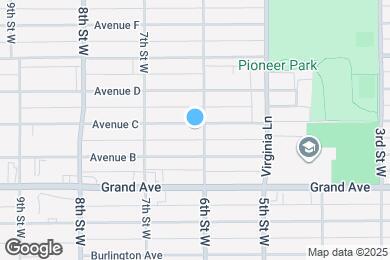 Map image of the property - 606 Avenue C