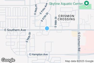 Map image of the property - Cabana Southern Apartments