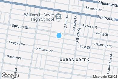 Map image of the property - 5816 Delancey St
