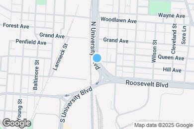 Map image of the property - 1312 1st St