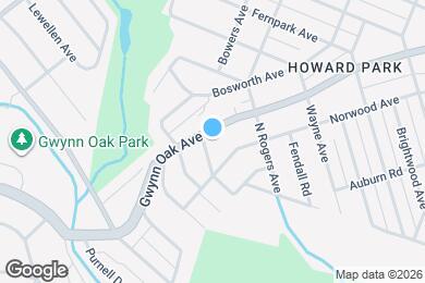 Map image of the property - 5521 Gwynn Oak Ave