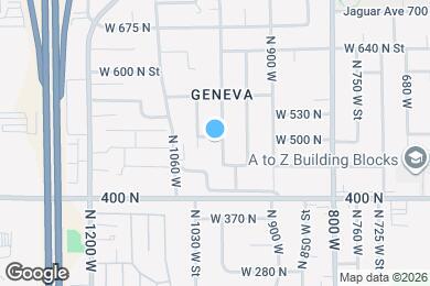 Map image of the property - 491 N 980 W