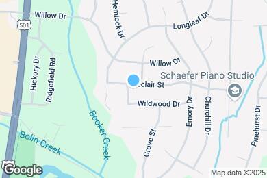 Map image of the property - 1300 Leclair St