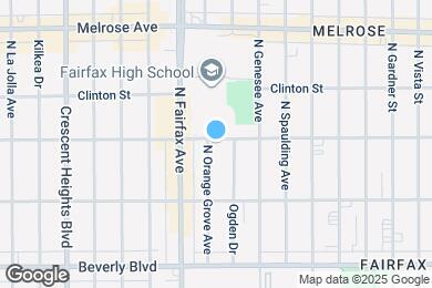 Map image of the property - 466 N Orange Grove Ave