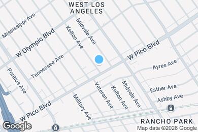 Map image of the property - 2370 Kelton Ave