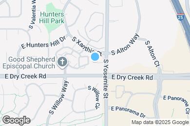 Map image of the property - 8757 E Dry Creek Rd