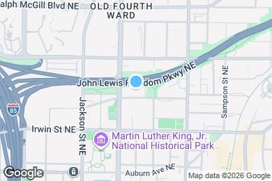 Map image of the property - 480 John Wesley Dobbs Ave NE