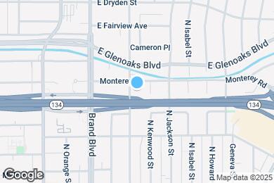 Map image of the property - 720 Louise Apartments