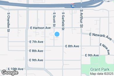 Map image of the property - The Scott Residence