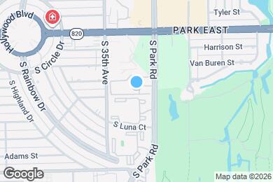 Map image of the property - 460 S Park Rd