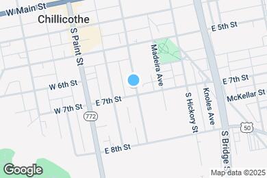 Map image of the property - 208 S Mulberry St