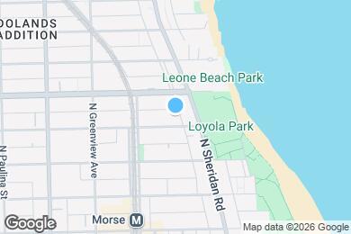 Map image of the property - 1324 W Estes Ave