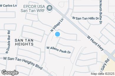 Map image of the property - 2453 W Silver Creek Ln