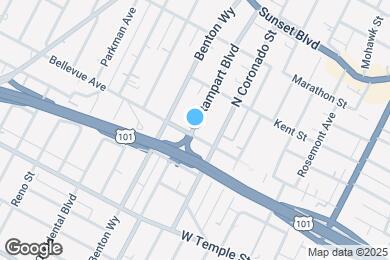 Map image of the property - 614 N Rampart Blvd