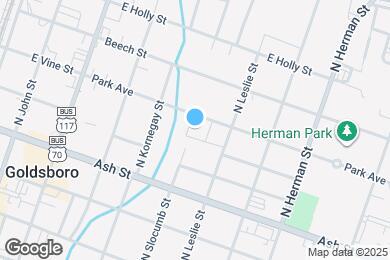 Map image of the property - 610 Park Ave