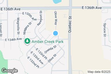 Map image of the property - 13405 Oneida Ln