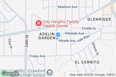 Map image of the property - 5606 Meade Ave